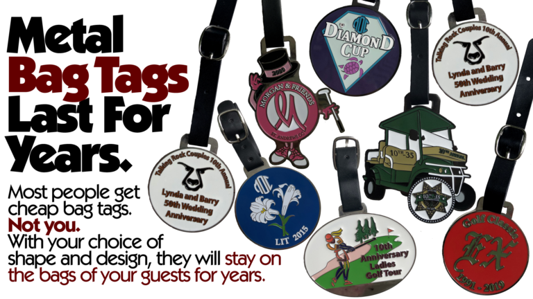 Bag Tags Metal Mix Banner