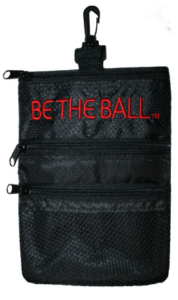 Be The Ball Utility Bag Front Black With Zippers