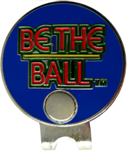 Custom BE The Ball Hat Clip