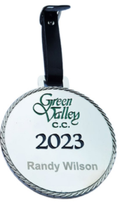 Custom Bag Tags Green Valley 2023 Back