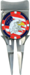 Custom Golf Divot Tool brush USA