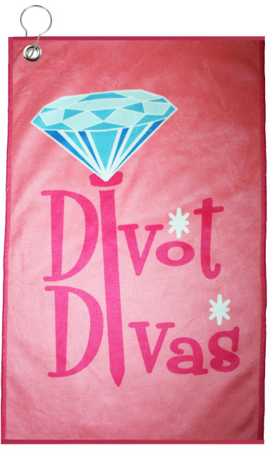 Custom Golf Towels Divot Divas