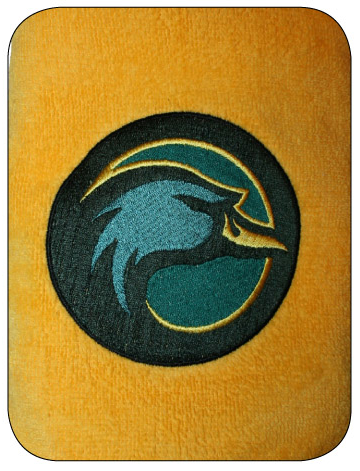 Custom Golf Towels Duck Yellow