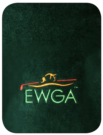 Custom Golf Towels EWGA Green