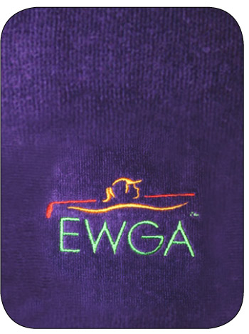 Custom Golf Towels EWGA Purple