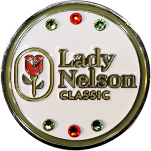 Swarovski Ball Marker bling lady nelson