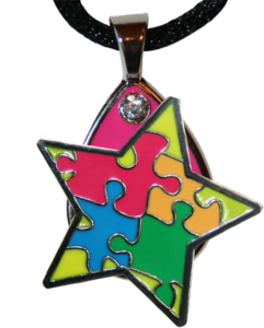 golf necklaces puzzle themed